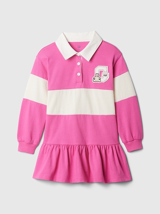 Image number 1 showing, babyGap Logo Rugby Polo Dress