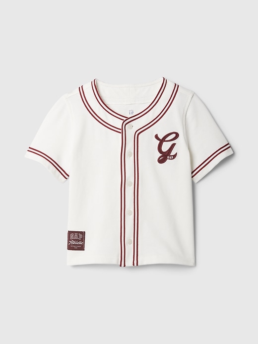 Image number 1 showing, babyGap Logo Baseball Jersey T-Shirt