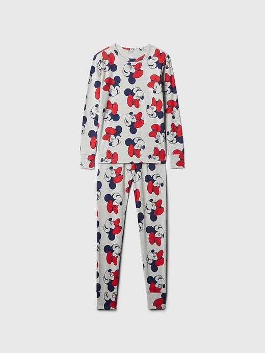 Image number 1 showing, Gap × Disney Organic Brushed Cotton Minnie Mouse PJ Set