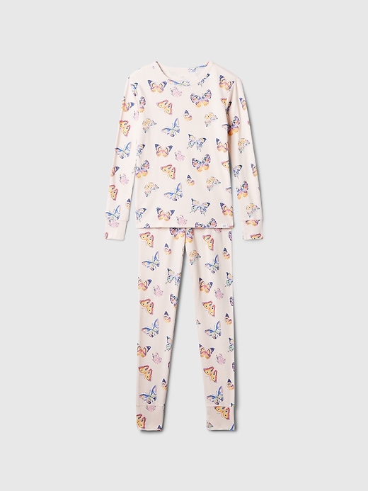 Image number 1 showing, Kids Organic Cotton PJ Set