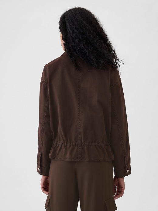 Image number 2 showing, Twill Utility Jacket