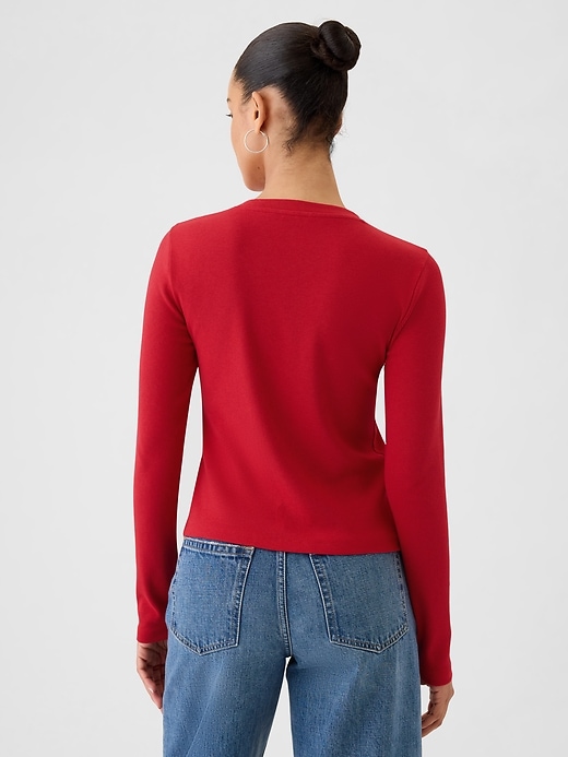 Image number 2 showing, Modern Rib Cardigan