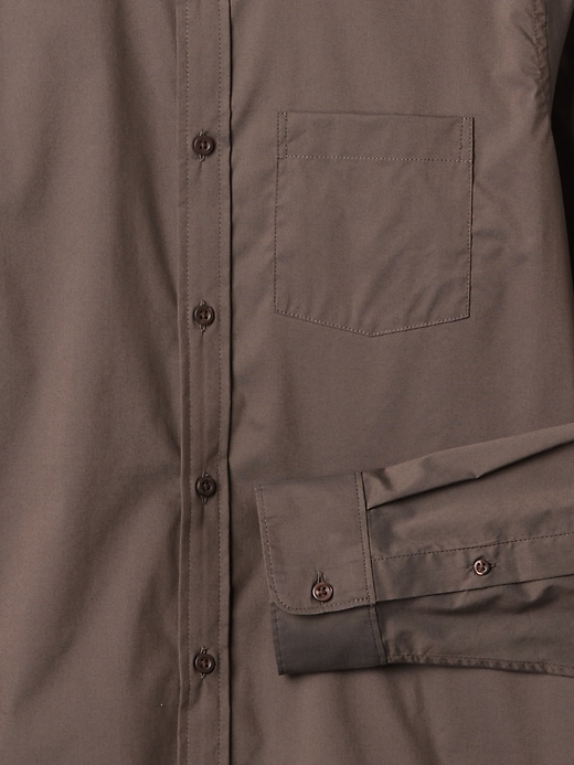 Image number 4 showing, All-Day Poplin Shirt in Standard Fit