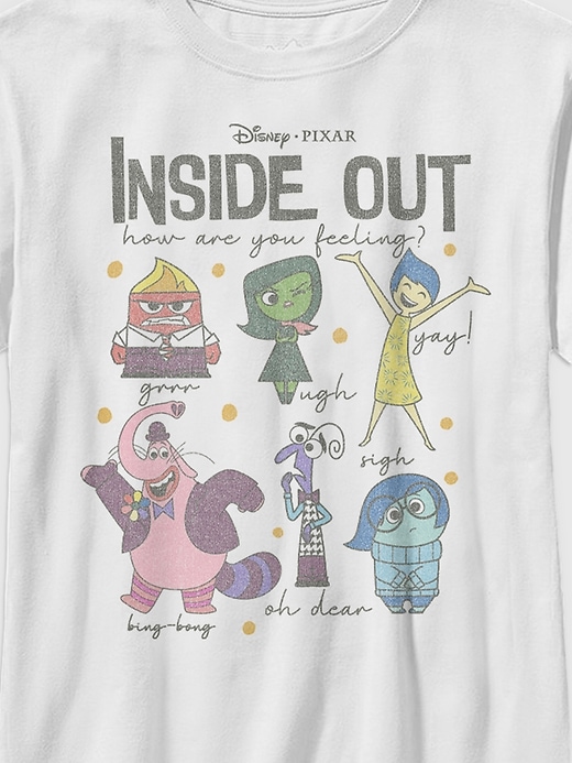 Image number 2 showing, Kids Inside Out Emotions Graphic Tee