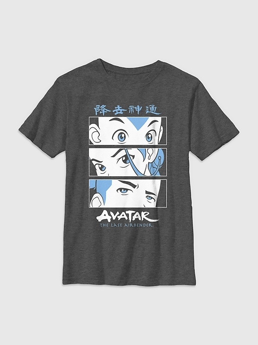 Image number 1 showing, Kids Avatar the Last Airbender Anime Graphic Tee