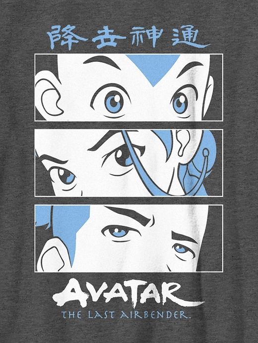 Image number 2 showing, Kids Avatar the Last Airbender Anime Graphic Tee