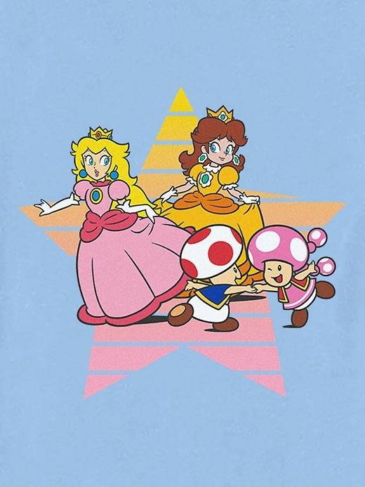 Image number 2 showing, Toddler Nintendo Princesses Peach and Daisy Graphic Tee