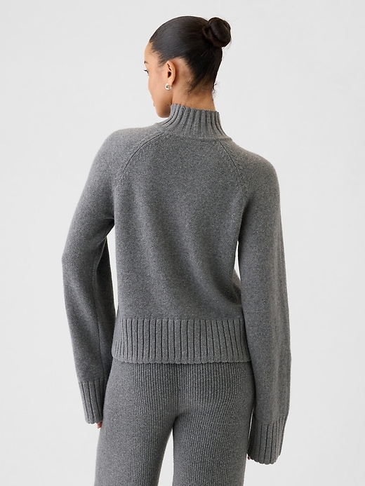 Image number 2 showing, CashSoft Turtleneck Sweater