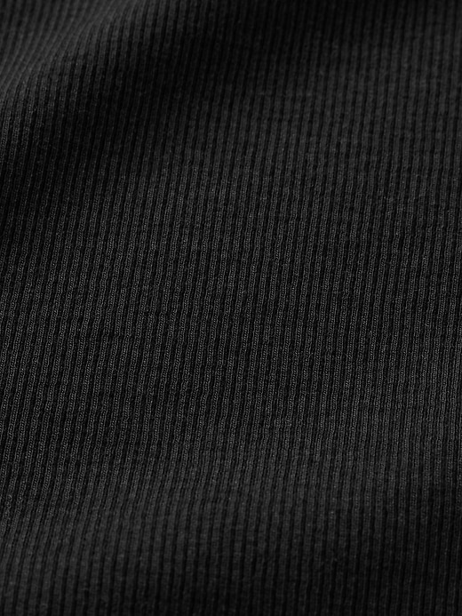 Image number 4 showing, Modern Rib Funnel-Neck T-Shirt