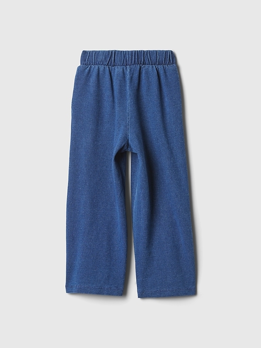 Image number 2 showing, babyGap Vintage Soft Logo Wide-Leg Sweatpants