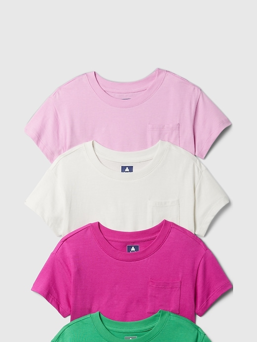 Image number 3 showing, babyGap Organic Cotton Mix and Match Pocket T-Shirt (5-Pack)