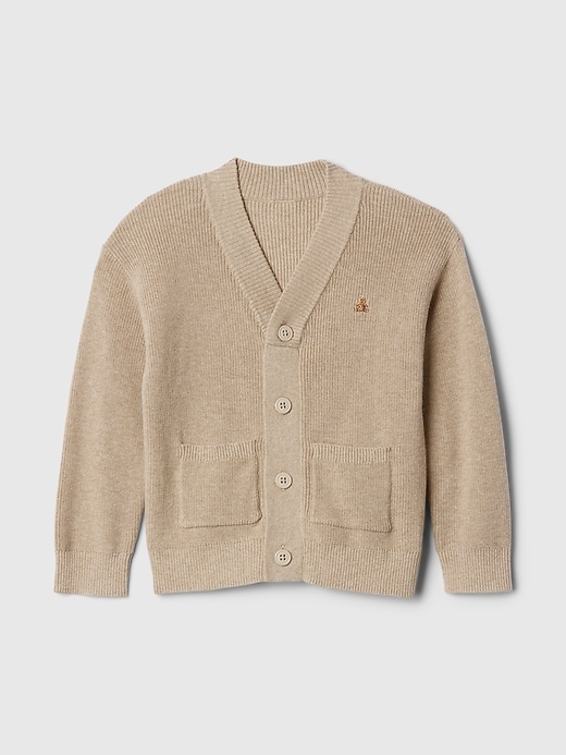 Image number 1 showing, babyGap Shaker Stitch Cardigan