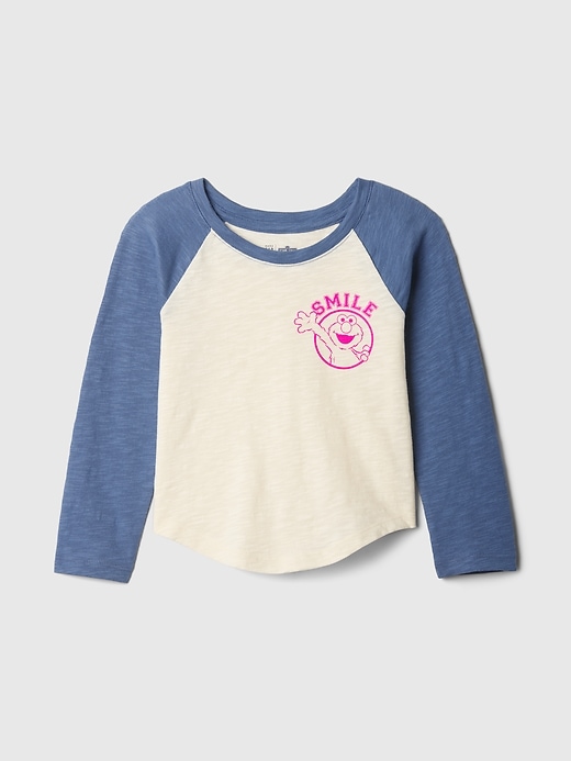 Image number 1 showing, babyGap Sesame Street Raglan Graphic T-Shirt