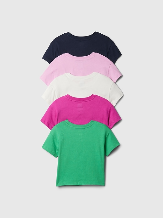 Image number 2 showing, babyGap Organic Cotton Mix and Match Pocket T-Shirt (5-Pack)