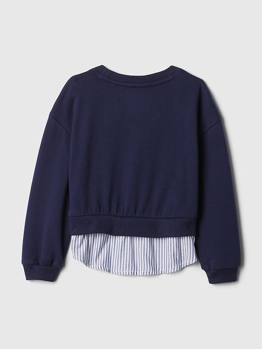 Image number 2 showing, babyGap Vintage Soft Layered Logo Sweatshirt