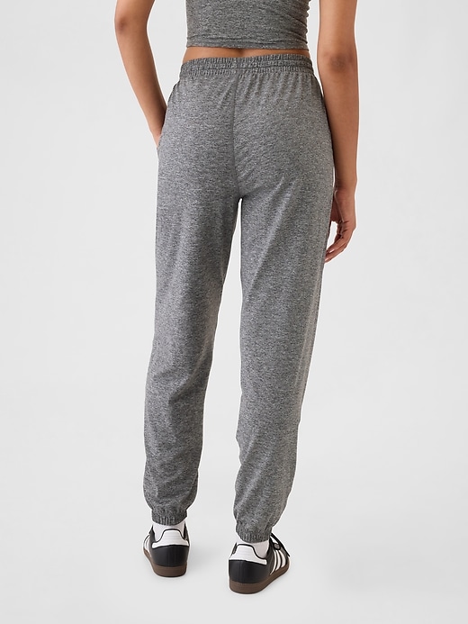 Image number 4 showing, GapFit Lightweight Brushed Jersey Joggers