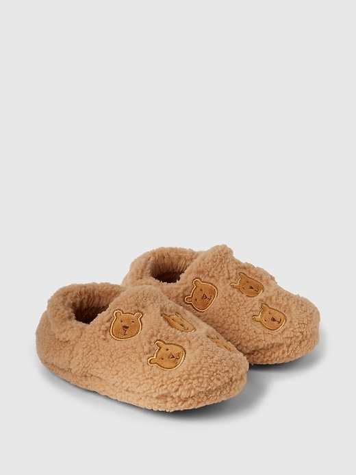 Image number 2 showing, babyGap Cozy Brannan Bear Slippers