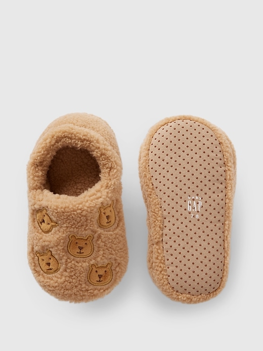 Image number 3 showing, babyGap Cozy Brannan Bear Slippers