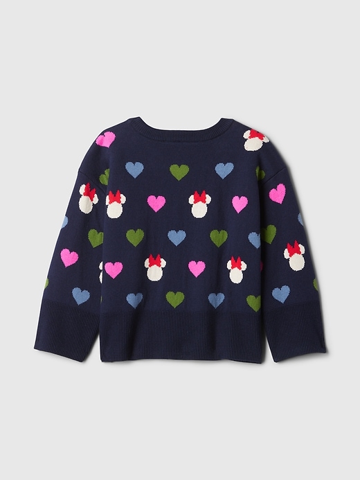 Image number 2 showing, Gap × Disney Baby 24/7 Split-Hem Boxy Sweater