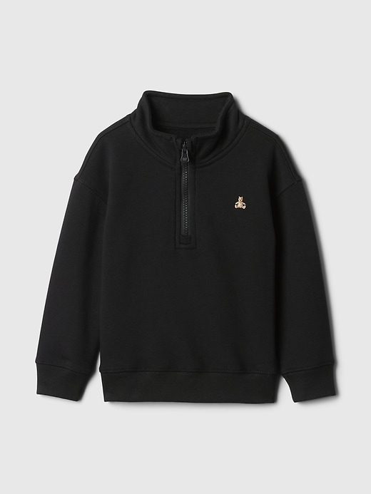 Image number 4 showing, babyGap Vintage Soft Quarter-Zip Pullover