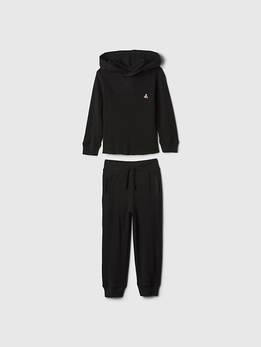 Image number 1 showing, babyGap Thermal Outfit Set