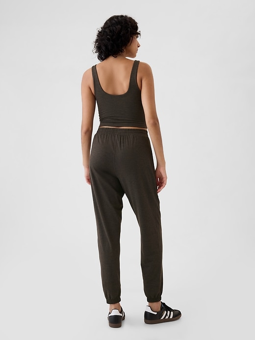 Image number 4 showing, GapFit Lightweight Brushed Jersey Joggers