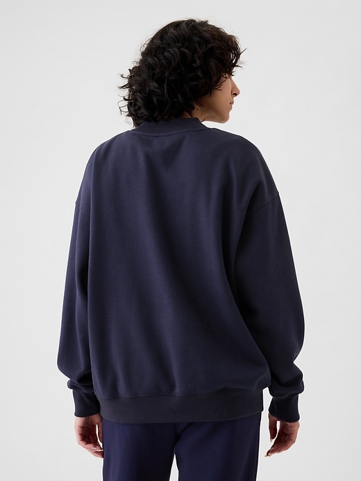 Image number 2 showing, Gap Logo Mockneck Sweatshirt