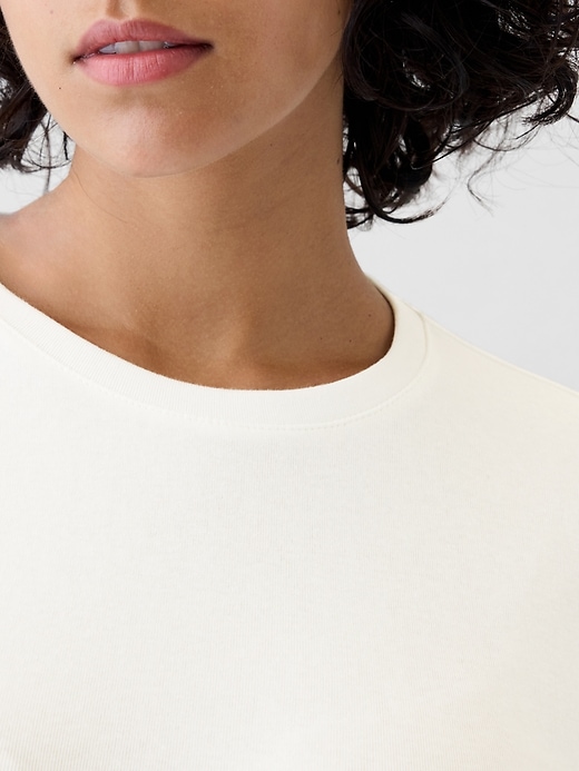 Image number 4 showing, Modern Rib Cropped T-Shirt