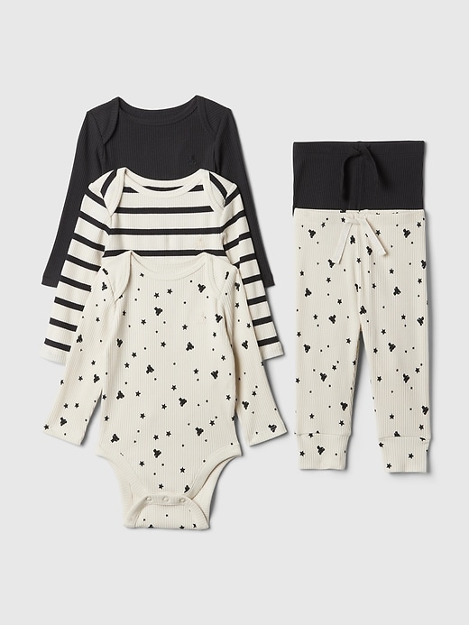 Image number 1 showing, Baby First Favorites Rib Outfit Set (5-Pack)