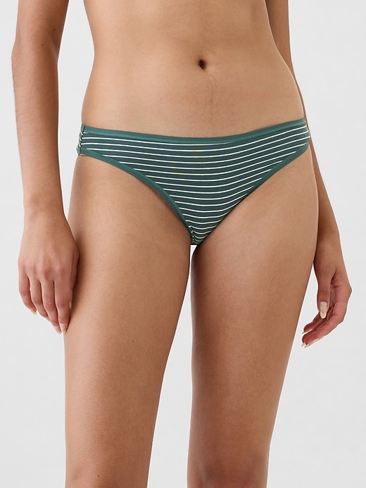 Image number 1 showing, Organic Stretch Cotton Bikini