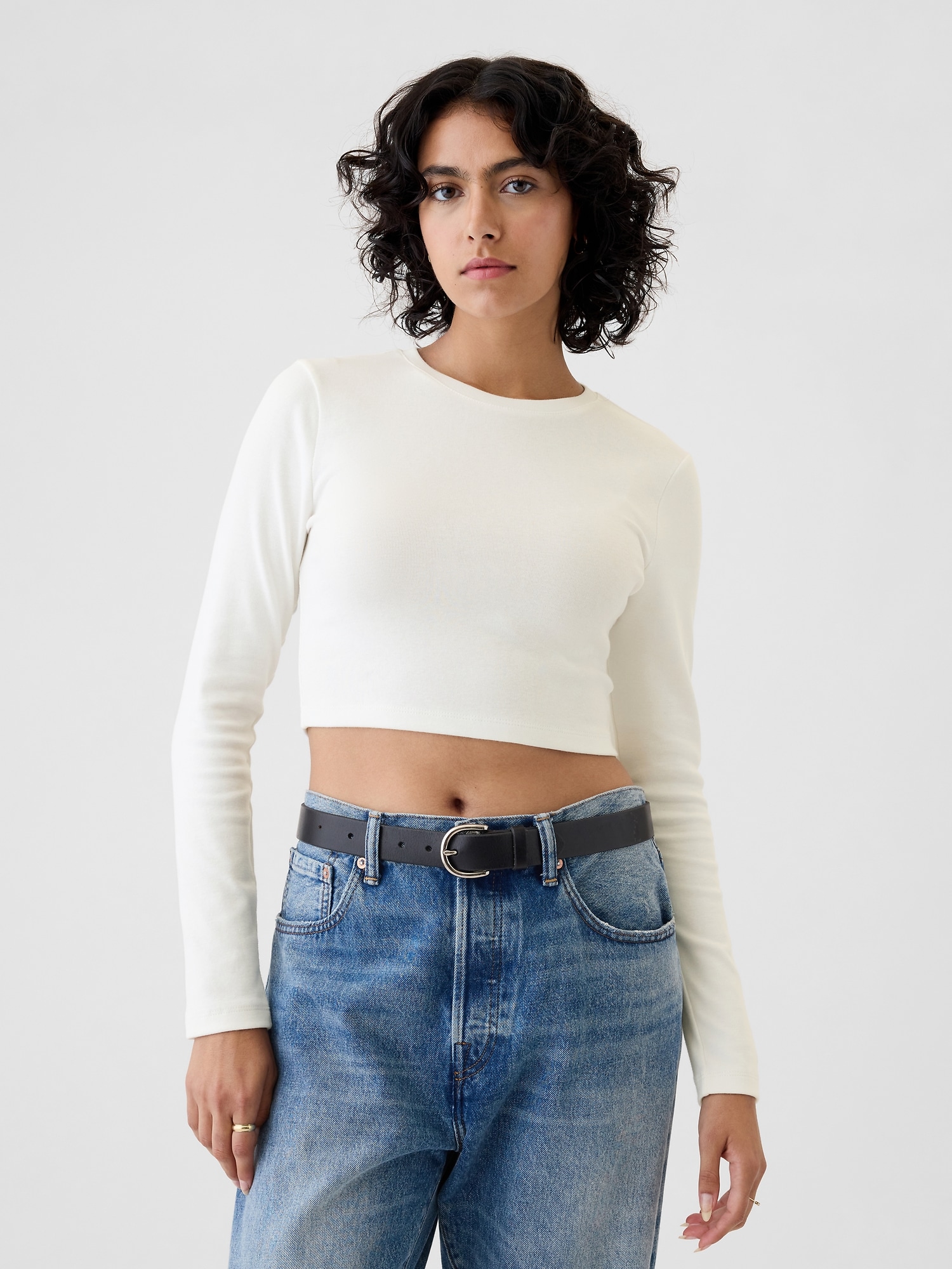 Modern Cropped T-Shirt