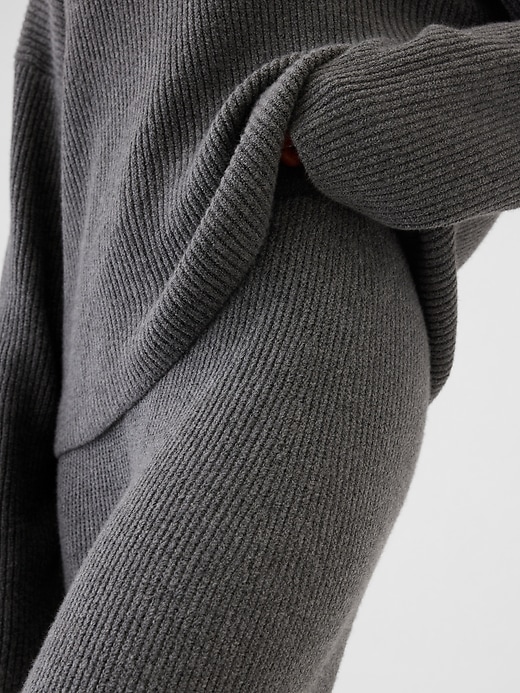 Image number 6 showing, CashSoft Shaker-Stitch Sweater Pants