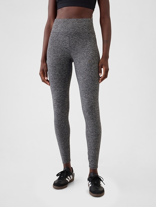 Image number 2 showing, GapFit Lightweight Brushed Jersey Leggings