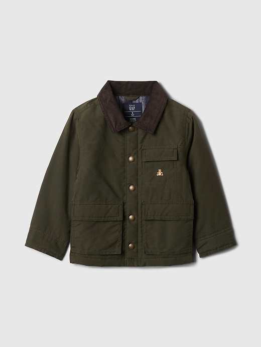 Image number 1 showing, babyGap Waxed Utility Jacket