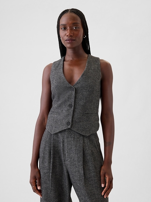 Image number 1 showing, Cropped Vest