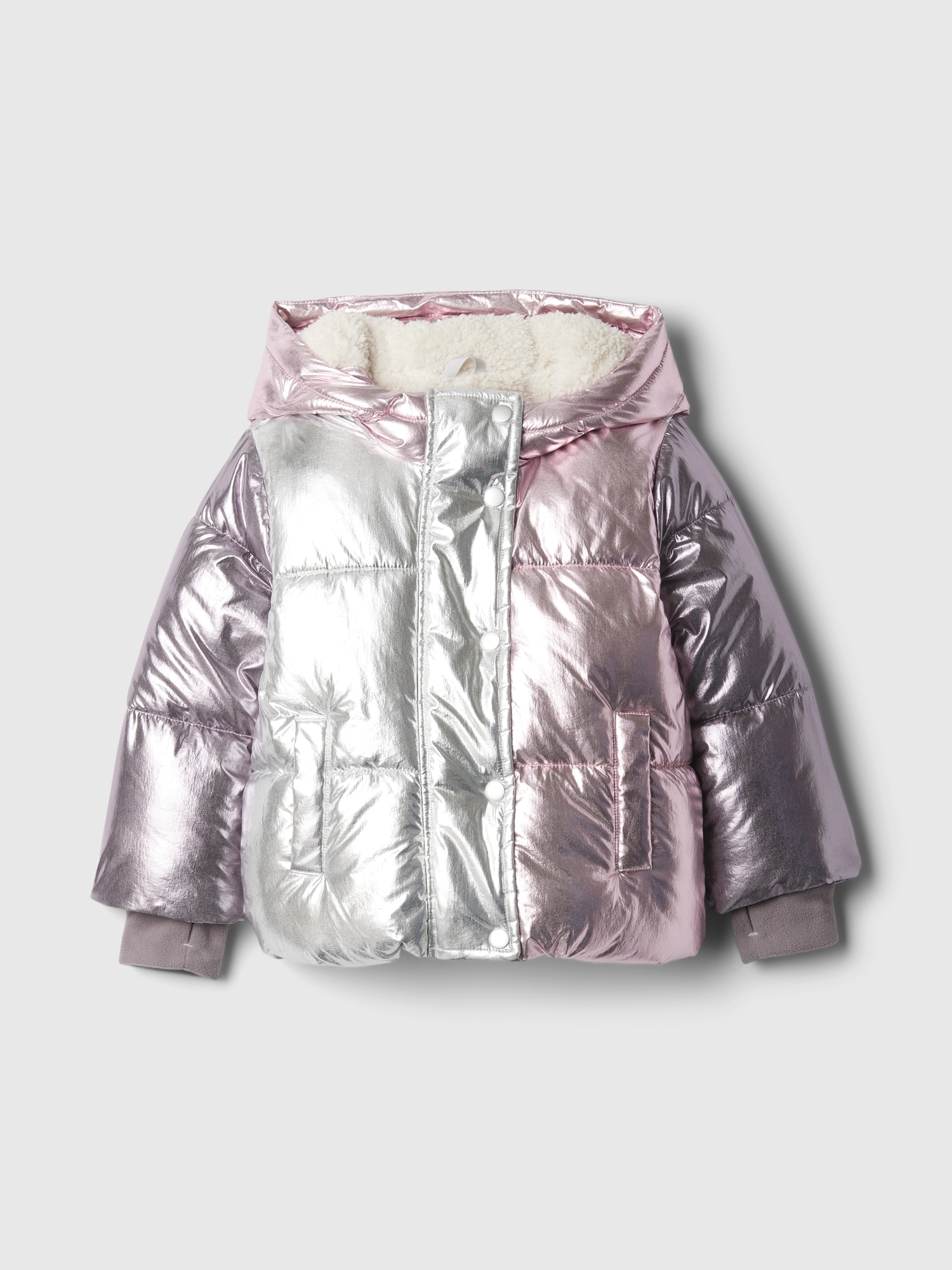 babyGap Recycled Nylon Cozy Puffer Jacket