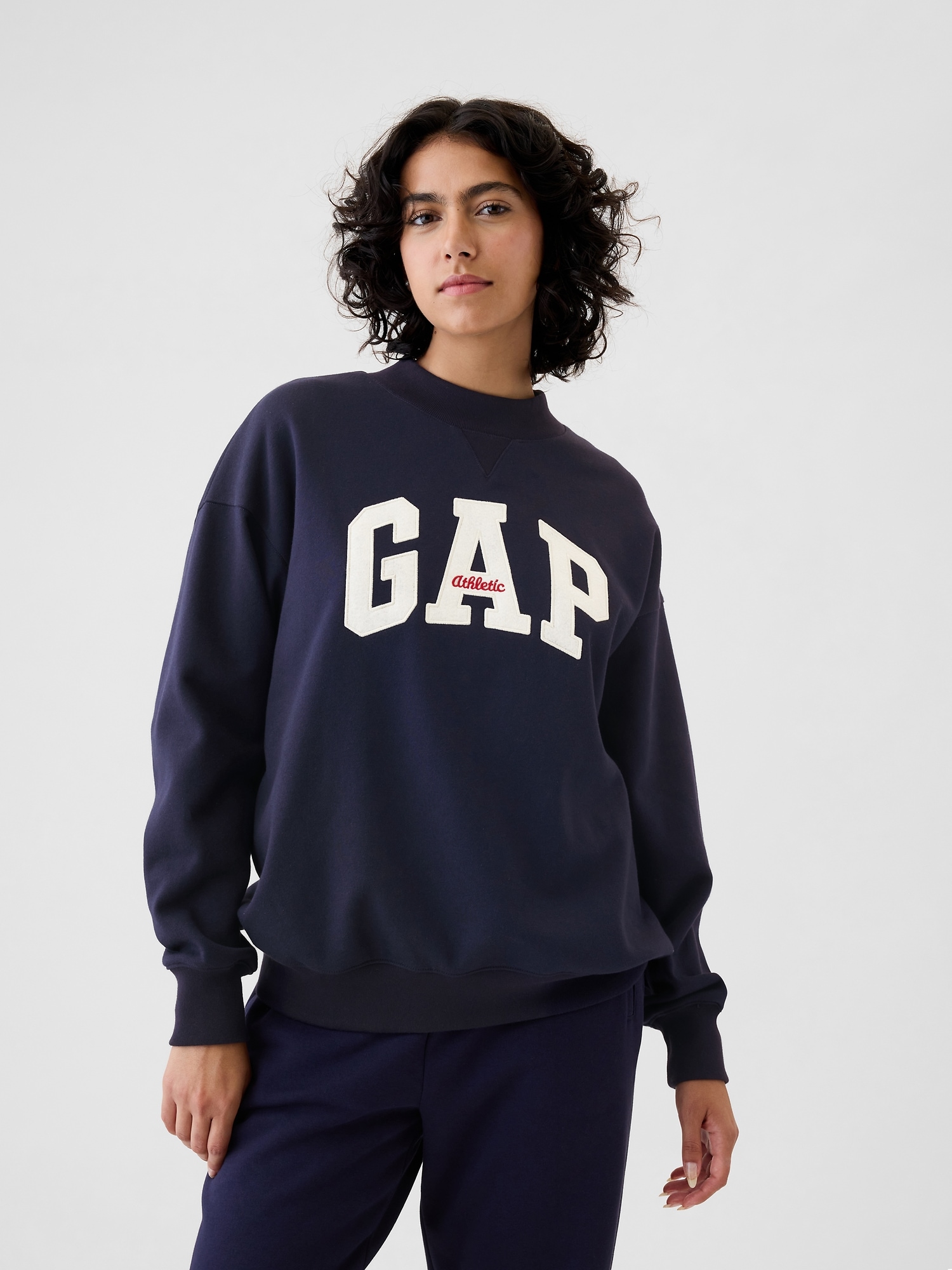 Gap Logo Mockneck Sweatshirt | Gap