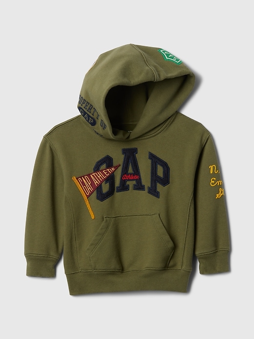 Image number 1 showing, babyGap Athletic Logo NYC Hoodie