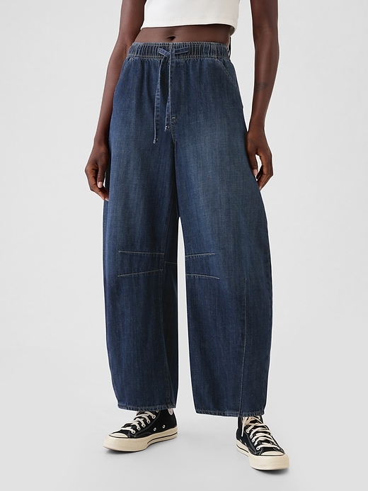 Image number 2 showing, Mid Rise Easy Horseshoe Jeans