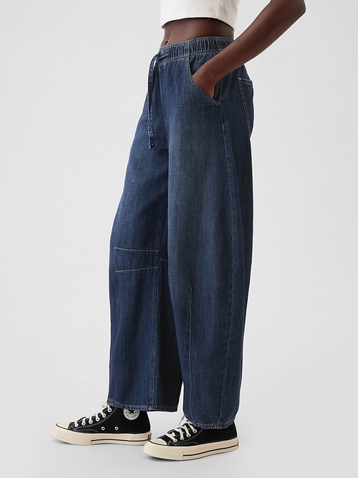 Image number 3 showing, High Rise Easy Horseshoe Jeans