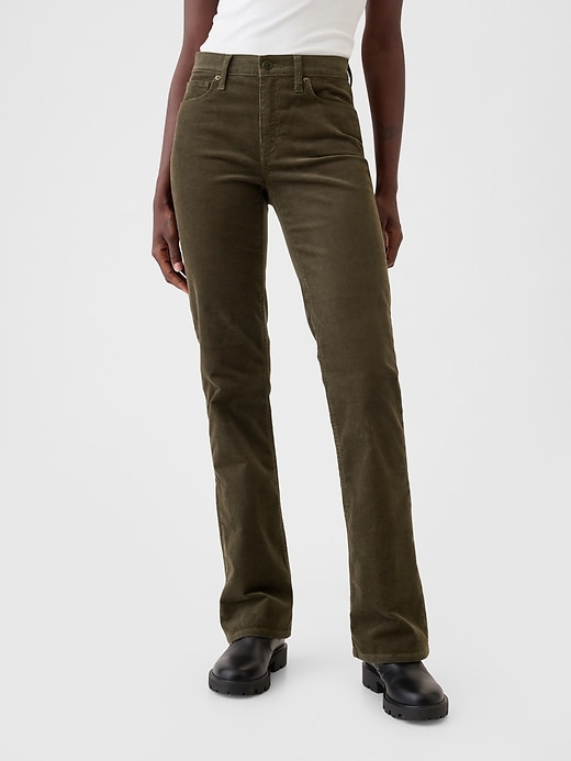 Image number 2 showing, Mid Rise Corduroy Baby Boot Pants