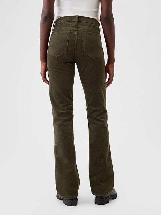 Image number 4 showing, Mid Rise Corduroy Baby Boot Pants