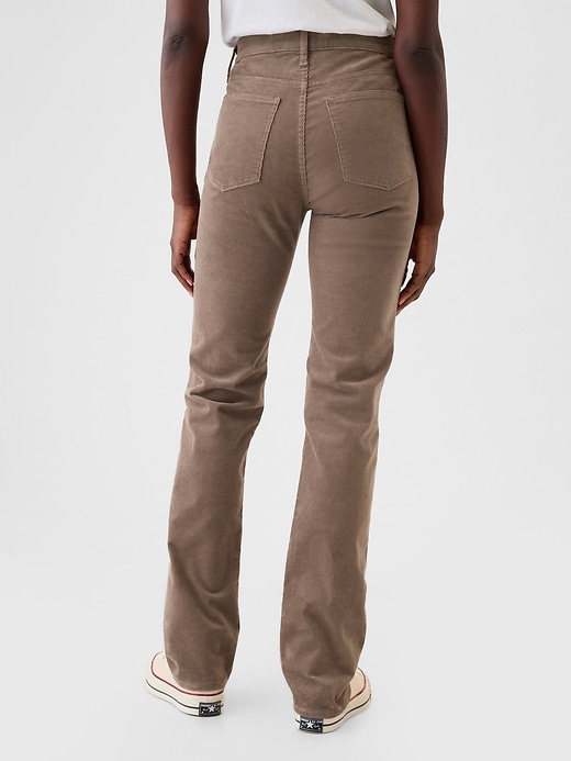 Image number 4 showing, High Rise Corduroy '90s Straight Pants