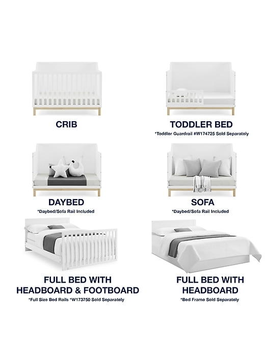 Image number 5 showing, babyGap Oxford Convertible Crib