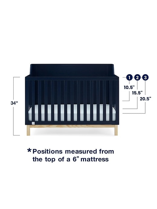 Image number 6 showing, babyGap Oxford Convertible Crib