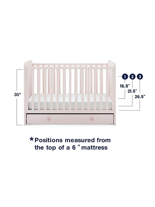 Image number 6 showing, babyGap Graham Convertible Storage Crib