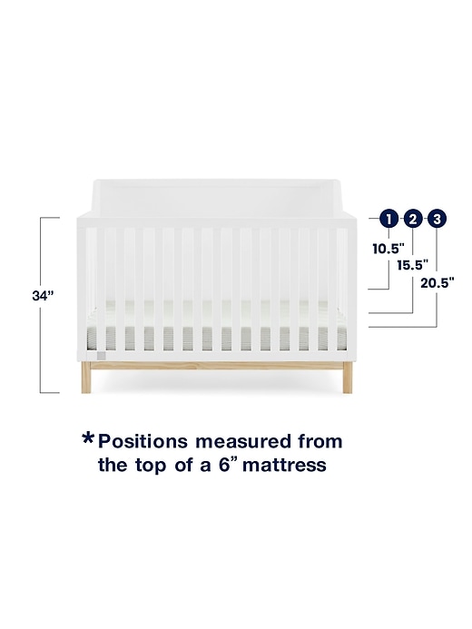 Image number 7 showing, babyGap Oxford Convertible Crib