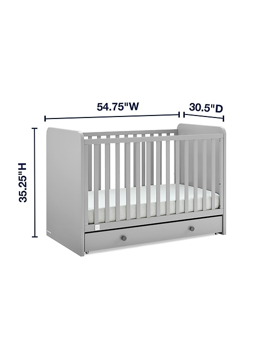 Image number 5 showing, babyGap Graham Convertible Storage Crib