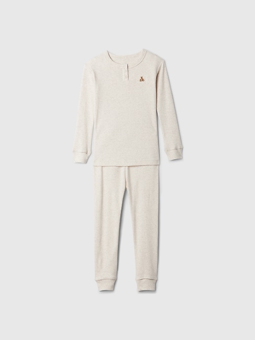 Image number 4 showing, babyGap Organic Brushed Cotton Henley PJ Set