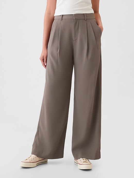 Image number 2 showing, 365 High Rise Pleated Trousers